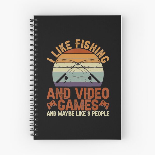 Item preview, I Like Fishing And Video Games And Maybe Like 3 People designed and sold by larryscott84.