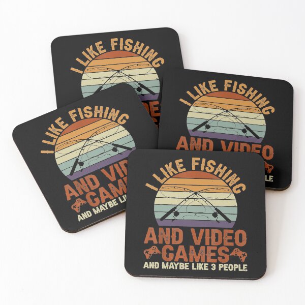 Item preview, I Like Fishing And Video Games And Maybe Like 3 People designed and sold by larryscott84.