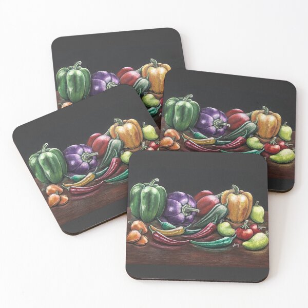 Item preview, Peppers designed and sold by GardenPartyArt.