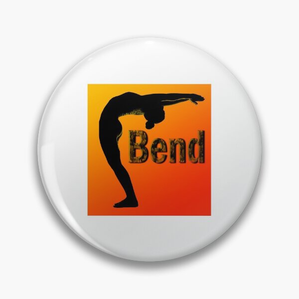 Item preview, Yoga Poses - Red and Orange Background Back Bend designed and sold by SadSacDesigns.