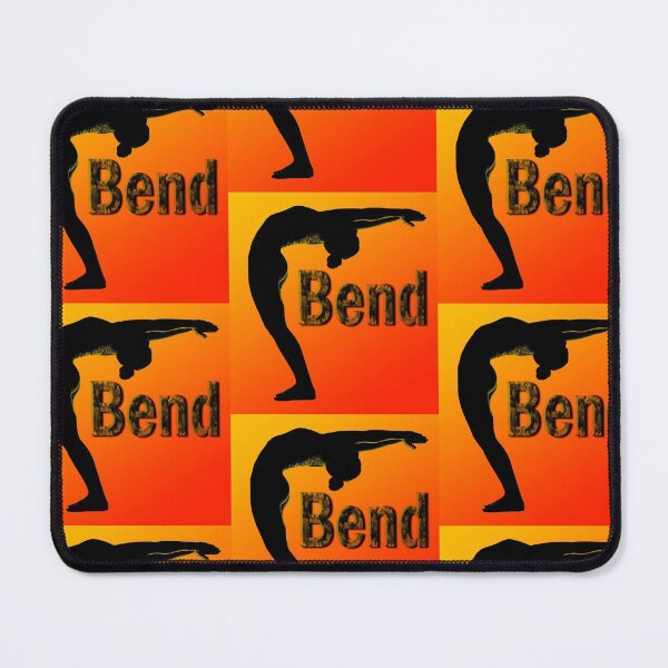 Item preview, Yoga Poses - Red and Orange Background Back Bend designed and sold by SadSacDesigns.