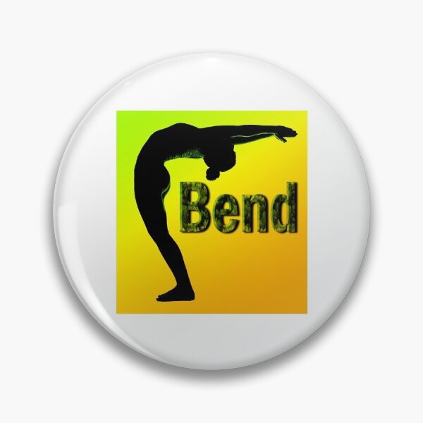 Item preview, Yoga Poses - Yellow Background Back Bend designed and sold by SadSacDesigns.
