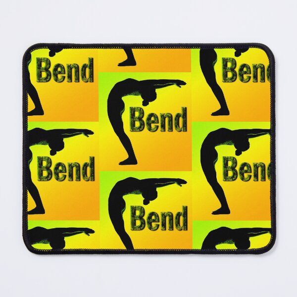 Item preview, Yoga Poses - Yellow Background Back Bend designed and sold by SadSacDesigns.