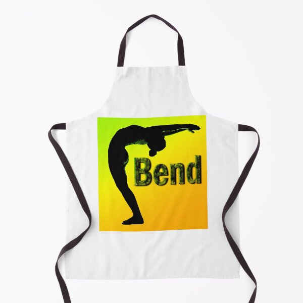 Item preview, Yoga Poses - Yellow Background Back Bend designed and sold by SadSacDesigns.