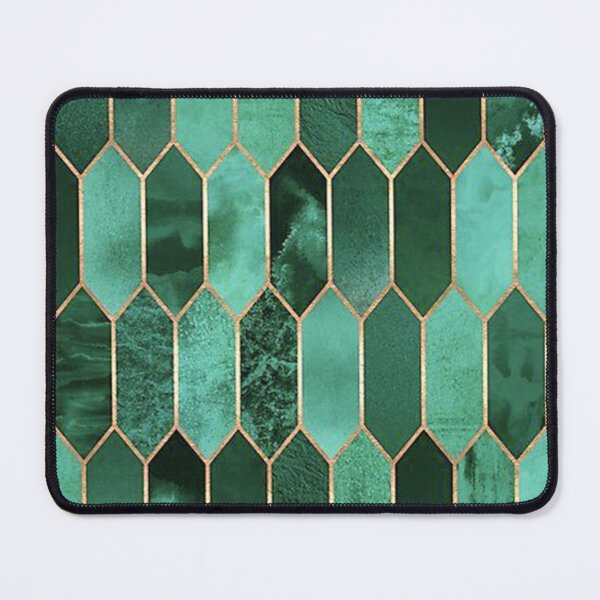 Item preview, Emerald green pattern designed and sold by Layla Art.