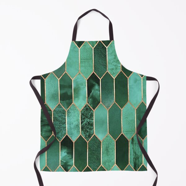 Item preview, Emerald green pattern designed and sold by Layla Art.