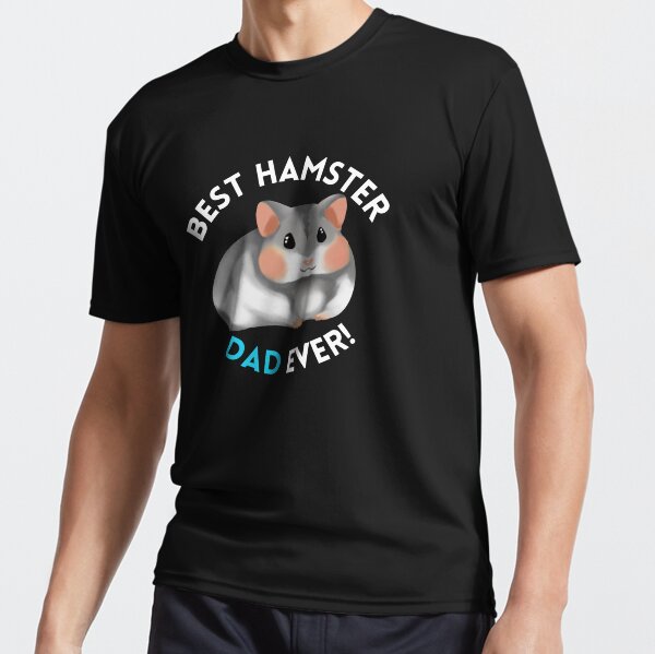 Fathers Day The Hamster-father Hamster Rodent Pet Lover Dad Maglietta Fathers Day The Hamster-father Hamster Rodent Pet Lover Dad Maglietta