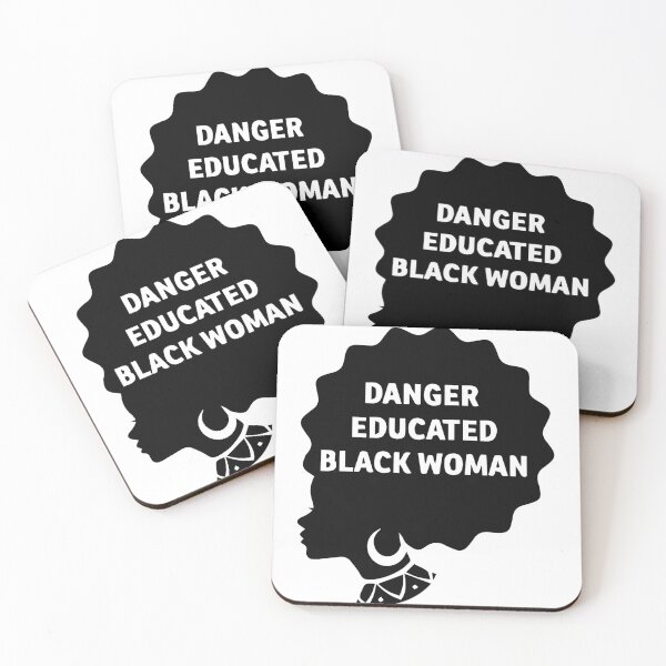 Item preview, danger educated black woman designed and sold by Mounir Ameur Ali.
