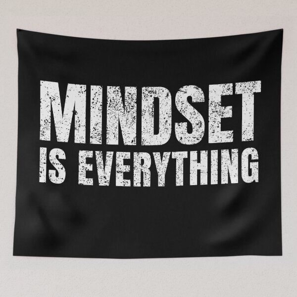 Item preview, Mindset is everything distressed designed and sold by KingsManKind.