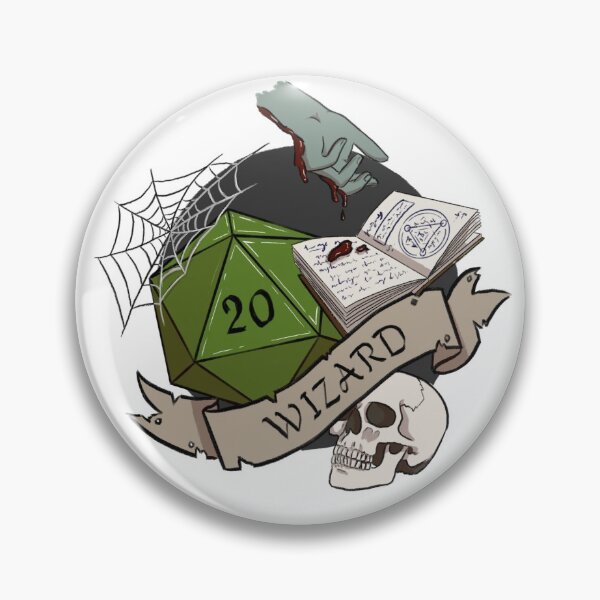 Item preview, Wizard Sticker: Necromancy designed and sold by Aidan HJ.
