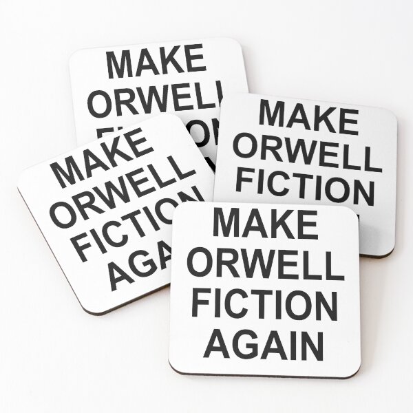 Item preview, make orwell fiction again designed and sold by Milano-style.