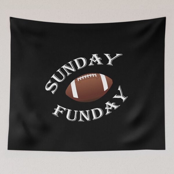 Item preview,  Sunday Funday Football Sport T-Shirt Short Sleeve Casual Letter Print Shirt Top designed and sold by Anoirshop ⭐⭐⭐⭐⭐.
