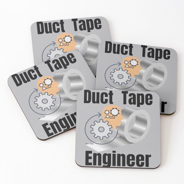 Item preview,  Duct Tape Engineer, funny duct tape, DIY gift designed and sold by BronikowskiART.
