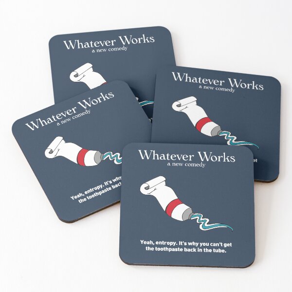Item preview, Whatever Works una nueva comedia de Woody Allen 2009 Cita de arte de película de culto clásico alternativo designed and sold by cinemadnesshirt.