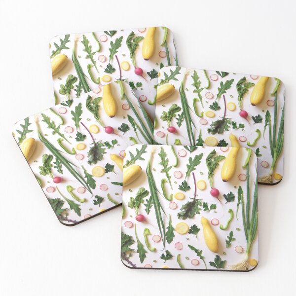 Item preview, Garden Veggies In A Pattern On A White Background. Pattern And Colorful Aesthetic Novelty Design designed and sold by Silver Medal.