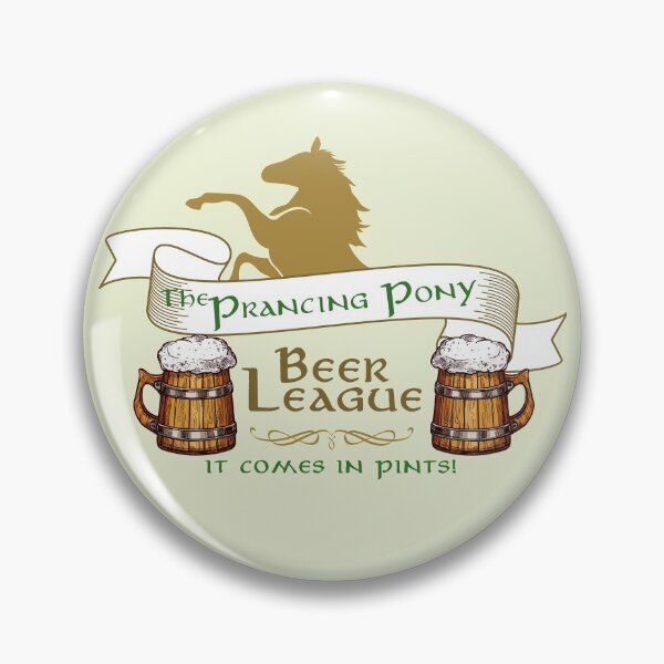 Item preview, The Prancing Pony Beer League designed and sold by haileev.