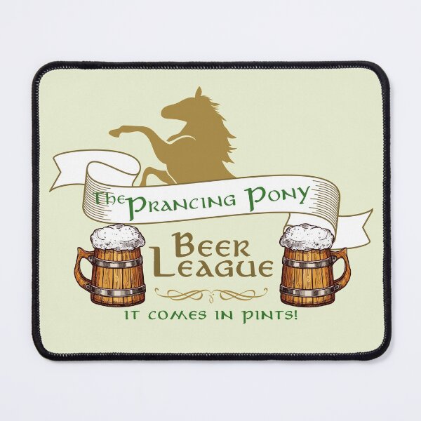 Item preview, The Prancing Pony Beer League designed and sold by haileev.