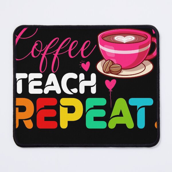 Item preview, 100 Days Of Coffee Teach Repeat 100th Day School Teacher Gift designed and sold by moonligh1996.