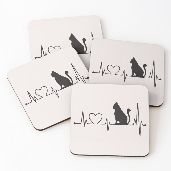 Item preview, Cat Heartbeat designed and sold by MGHdesign.