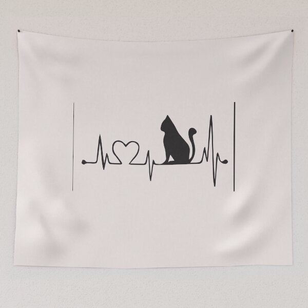 Item preview, Cat Heartbeat designed and sold by MGHdesign.