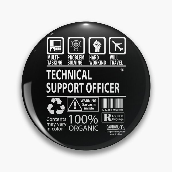 Item preview, Technical Support Officer T Shirt - MultiTasking Certified Job Gift Item Tee designed and sold by oslandefren.