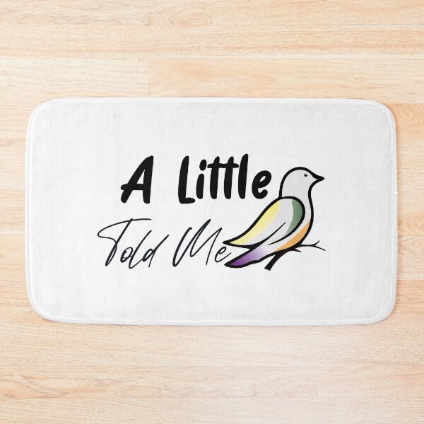 Item preview, A little Bird told me designed and sold by AwesomeMeaning.