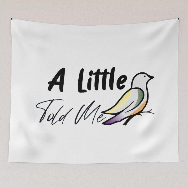 Item preview, A little Bird told me designed and sold by AwesomeMeaning.