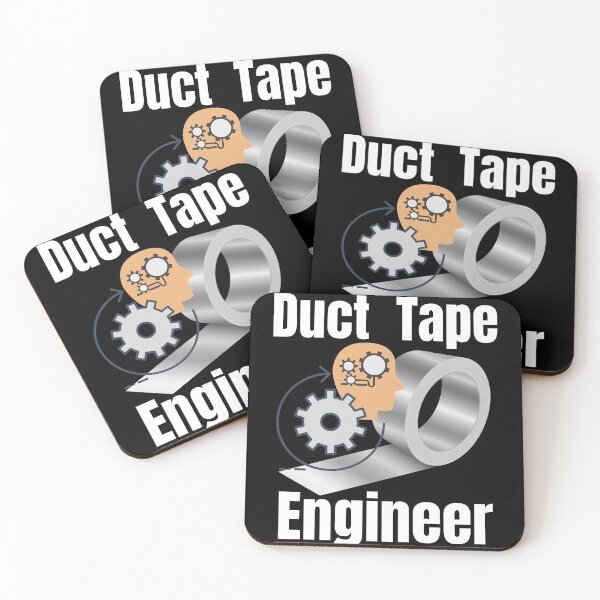 Item preview,  Duct Tape Engineer, funny duct tape, DIY gift designed and sold by BronikowskiART.