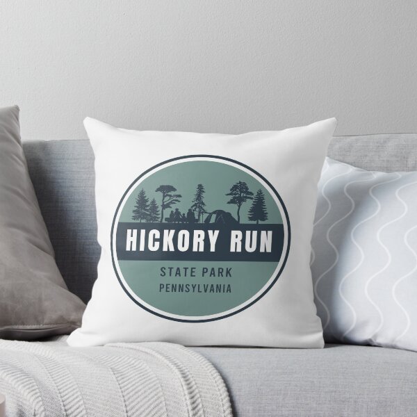 Item preview, Hickory Run State Park Campsite Silhouette designed and sold by VanyaKar.