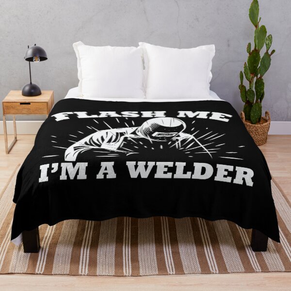 Item preview, Flash Me I'm a Welder - Trendy Welding Is Like Sewing With Fire Design Gift Idea For Welders designed and sold by Prince - Bestseller ★★★★★.