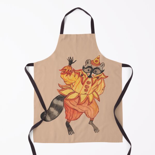 Item preview, vintage clown racoon autumn themed designed and sold by CaptainRingtail.