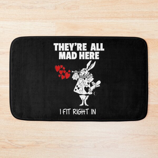 Item preview, Alice in Wonderland White Rabbit Quote designed and sold by jackjerry.