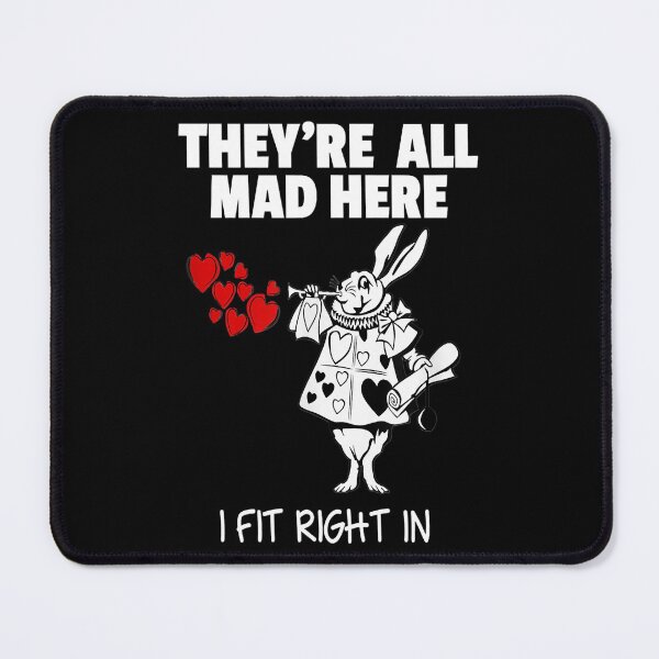 Item preview, Alice in Wonderland White Rabbit Quote designed and sold by jackjerry.