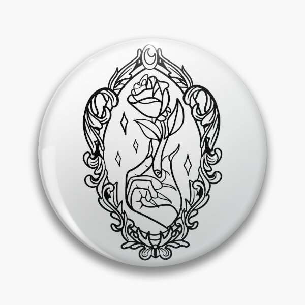 Item preview, Beast Enchanted Rose in Frame in Black designed and sold by Thingamabobbidi.