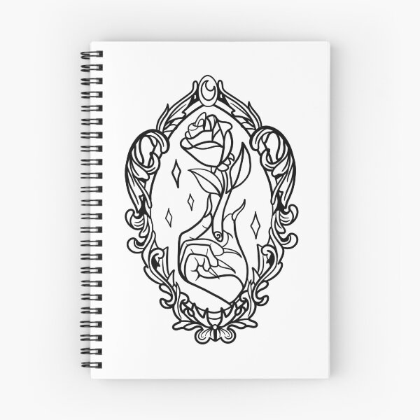 Item preview, Beast Enchanted Rose in Frame in Black designed and sold by Thingamabobbidi.
