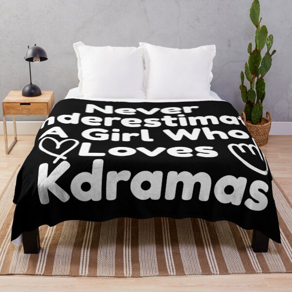 Item preview, Never Underestimate A Girl Who Loves Kdramas designed and sold by Edenjodie.