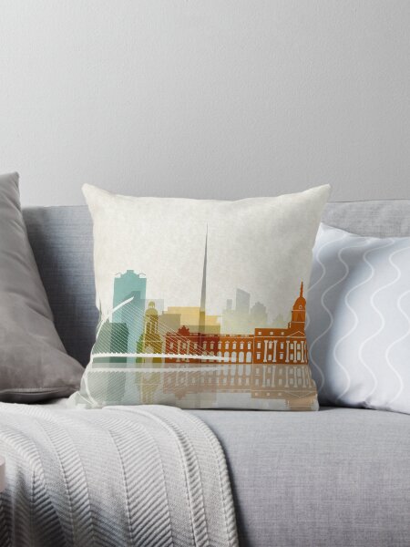 Item preview, Dublin skyline designed and sold by DimDom.