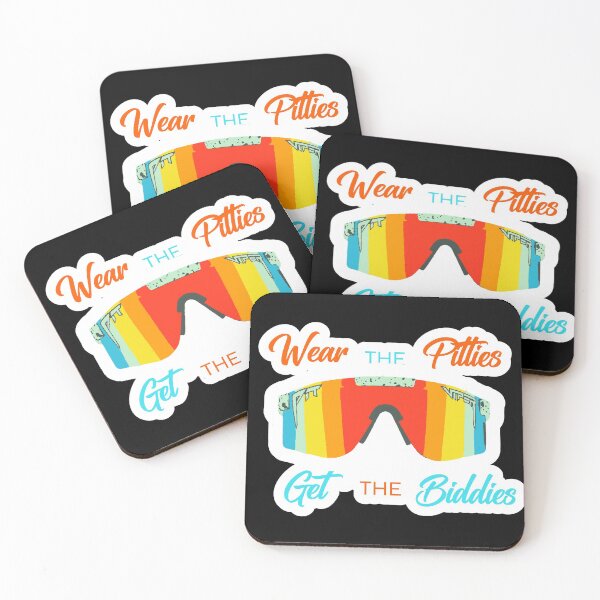 Item preview, Wear the Pitties, Get the Biddies // Pit Viper Sticker / Decal designed and sold by sticker-vault.