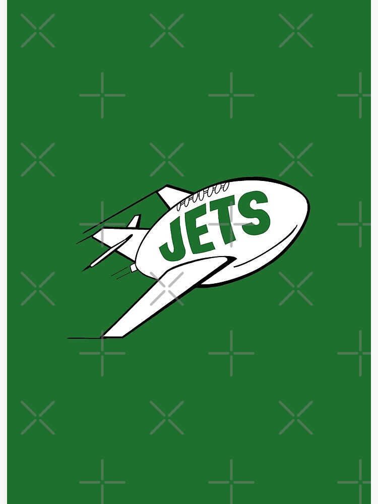 Jets Retro Football Art Print for Sale by GangGreenGear