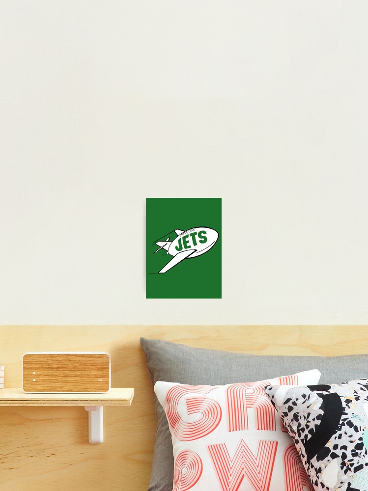 Jets Retro Football Art Print for Sale by GangGreenGear