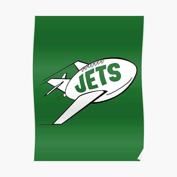 Jets Retro Football Poster for Sale by GangGreenGear