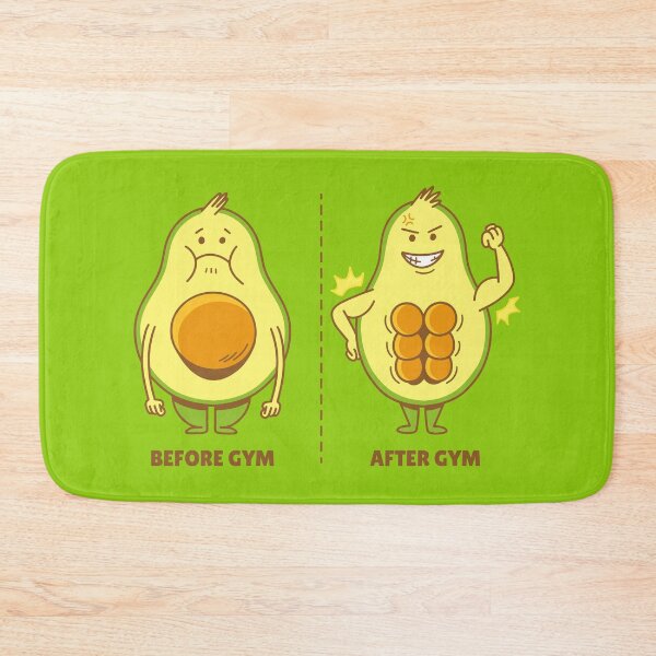 Item preview, Avocado Gym 6 Pack designed and sold by machmigo.
