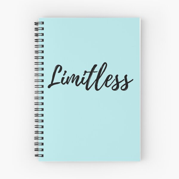 Item preview, The Word Limitless - Explore your Possibilities - Blue Background designed and sold by ActionFocus.