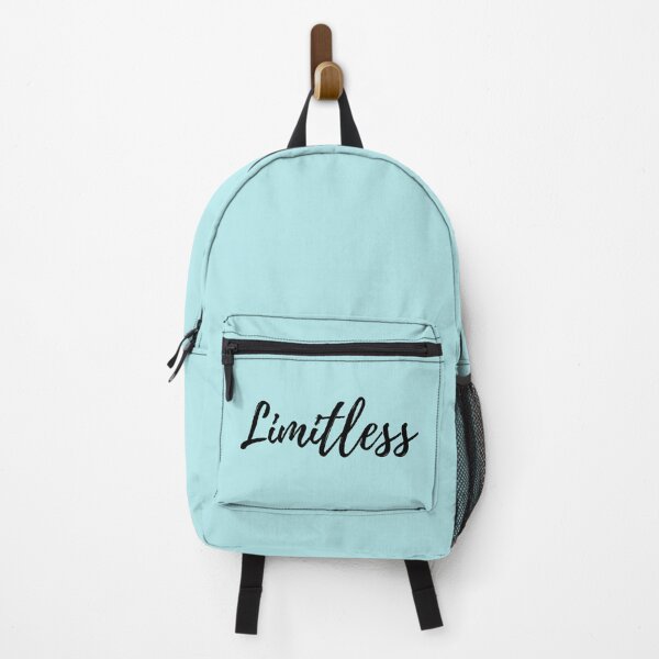 Item preview, The Word Limitless - Explore your Possibilities - Blue Background designed and sold by ActionFocus.