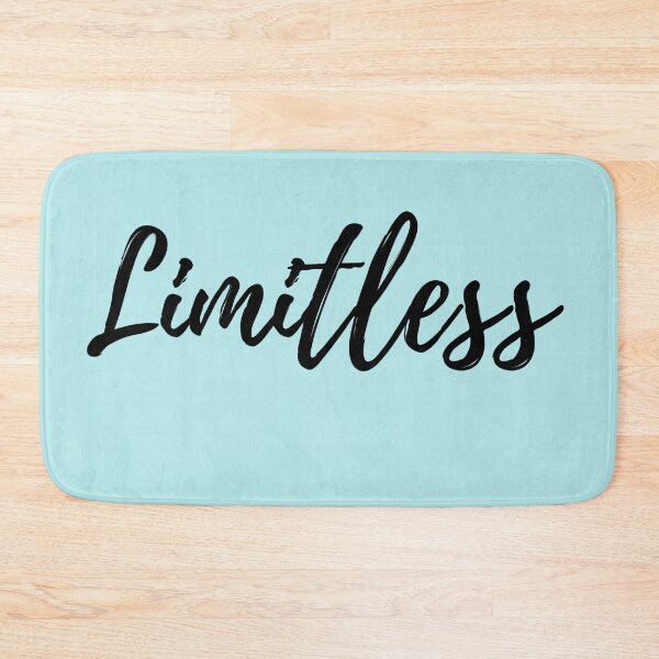 Item preview, The Word Limitless - Explore your Possibilities - Blue Background designed and sold by ActionFocus.
