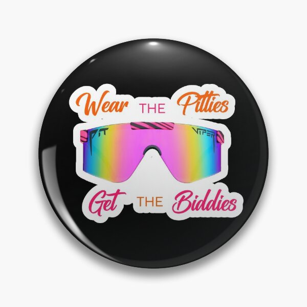 Item preview, Wear the Pitties, Get the Biddies // Pit Viper Sticker / Decal designed and sold by sticker-vault.