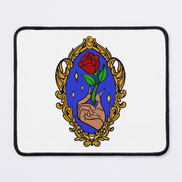 Item preview, Beast Enchanted Rose in Frame in Colour designed and sold by Thingamabobbidi.
