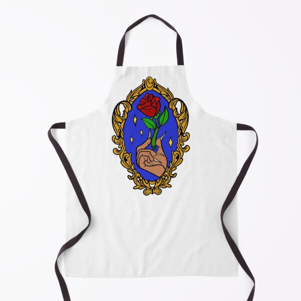 Item preview, Beast Enchanted Rose in Frame in Colour designed and sold by Thingamabobbidi.