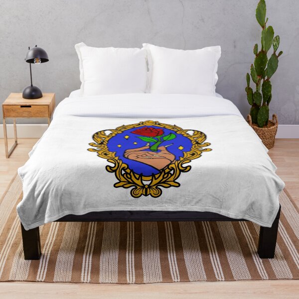 Item preview, Beast Enchanted Rose in Frame in Colour designed and sold by Thingamabobbidi.