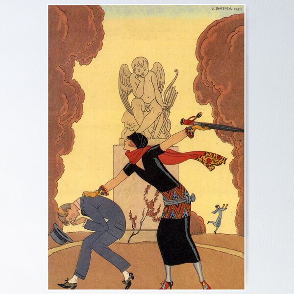Item preview, La Colere - Vintage Illustration designed and sold by RickE.